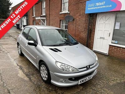 Silver Used 2008 Peugeot 206 Hatchback | £1,995
