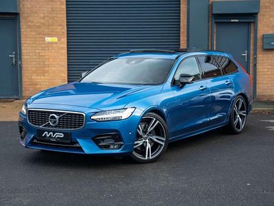 Blue Used 2019 Volvo V90 R-Design Estate | £22,595 (Expensive)