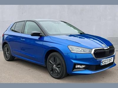 Used Skoda Fabia Colour Edition 95 HP (69 kW) 2023 Blue Hatchback