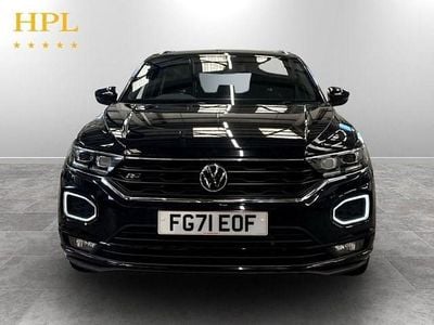 Used VW T-Roc R-line 150 HP (110 kW) 2021 Black SUV