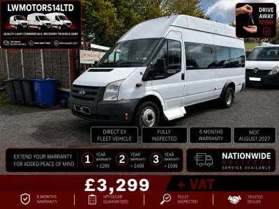 Used Ford Transit 115 HP (84 kW) 2010 White Van