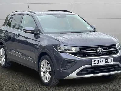 Usado VW T-Cross Match 95 HP (69 kW) 2025 Cinzento SUV