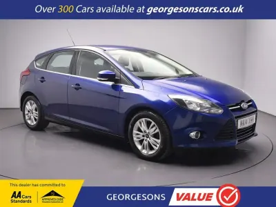 Used Ford Focus Titanium 115 HP (84 kW) 2014 Blue Hatchback