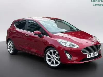Used Ford Fiesta Titanium X 125 HP (91 kW) 2020 Red Hatchback