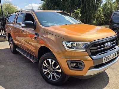 Orange Used 2020 Ford Ranger Wildtrack Pickup | £17,600 (Good price)