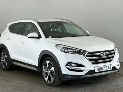 Used Hyundai Tucson Premium 141 HP (103 kW) 2017 White SUV