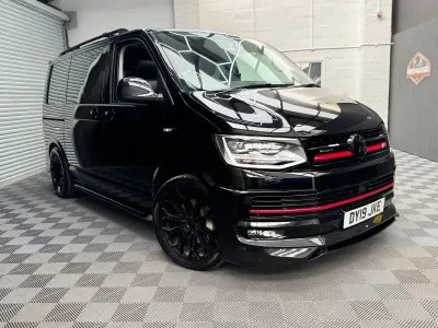 Used VW T6.1 Highline 201 HP (147 kW) 2019 Black Van