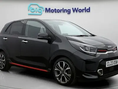 Used Kia Picanto GT-Line S 101 HP (74 kW) 2023 Black Hatchback