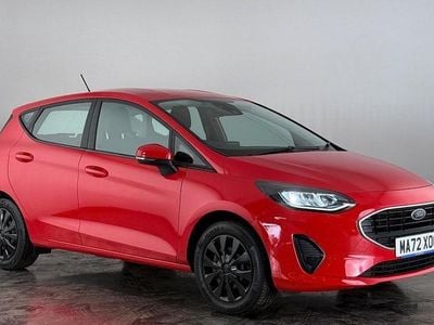 Used Ford Fiesta Trend 75 HP (55 kW) 2021 Red Hatchback