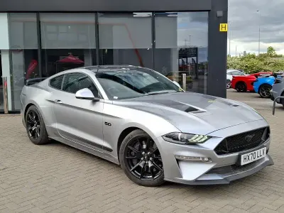 Usado Ford Mustang 450 CV (330 kW) 2020 Plateado Coupe