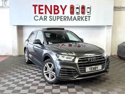 Used Audi Q5 S-Line 190 HP (139 kW) 2018 Grey SUV