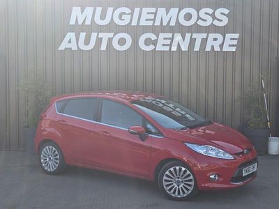 Usado Ford Fiesta Titanium 96 HP (70 kW) 2010 Vermelho Citadino