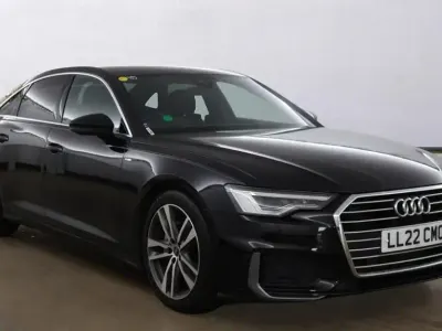 Used Audi A6 S-Line 204 HP (150 kW) 2022 Black Sedan