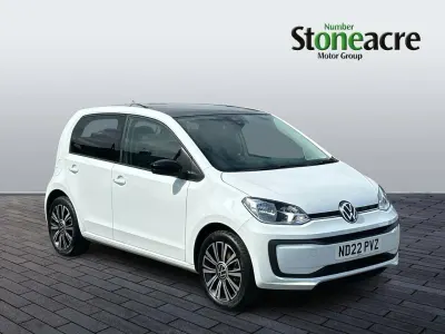 Used VW up! Black Edition 65 HP (47 kW) 2022 White Hatchback