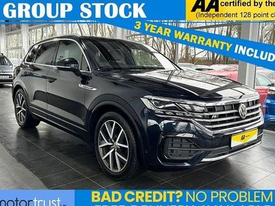 Used VW Touareg R-line 286 HP (210 kW) 2019 Blue SUV