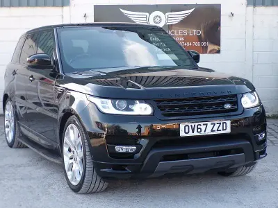 Używany Land Rover Range Rover Sport Autobiography Dynamic 306 KM (225 kW) 2017 Czarny SUV