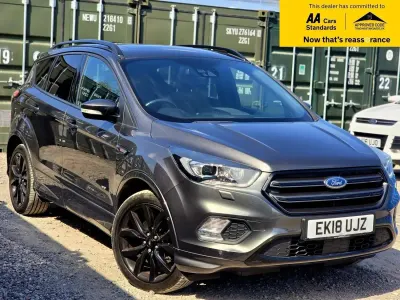 Second-hand Ford Kuga ST-Line X 180 CP (132 kW) 2018 Gri SUV