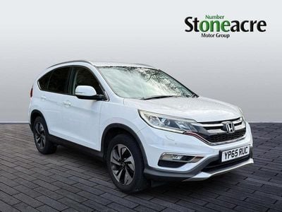 Begagnad Honda CR-V SR 155 HK (114 kW) 2015 Vit SUV