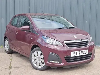 Begagnad Peugeot 108 Active 68 HK (50 kW) 2017 Lila Halvkombi