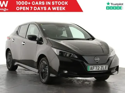 Used Nissan Leaf N-Connecta 160 kW (218 HP) 2022 Black Hatchback