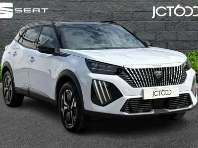 New Peugeot e-2008 GTi 98 kW (134 HP) 2025 White SUV