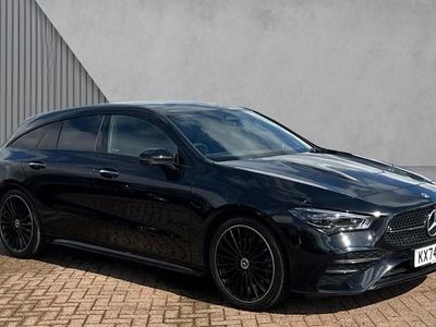 Used Mercedes CLA220 AMG Line Premium Plus 190 HP (139 kW) 2024 Cosmos black metallic Sedan