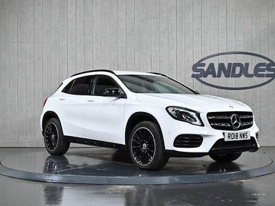 Used Mercedes GLA200 AMG Line Premium 156 HP (114 kW) 2018 White SUV