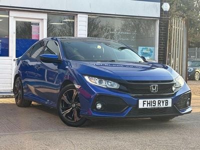 Used Honda Civic EX 120 HP (88 kW) 2019 Blue Hatchback