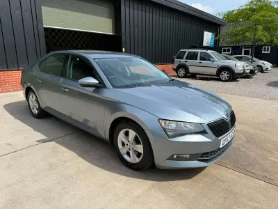 Used Skoda Superb 150 HP (110 kW) 2017 Grey Hatchback