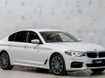 Used BMW 530e M Sport 252 HP (185 kW) 2019 White Sedan