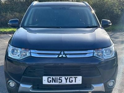 Blue Used 2015 Mitsubishi Outlander SUV | £4,995