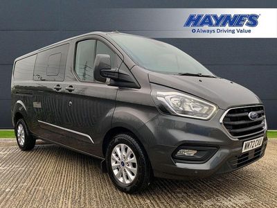 Grey Used 2022 Ford Transit Custom Limited Van | £23,995 (Fair price)