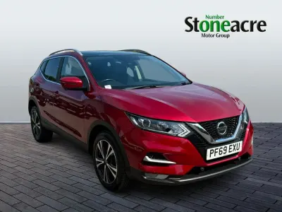 Used Nissan Qashqai N-Connecta 160 HP (117 kW) 2020 Red SUV