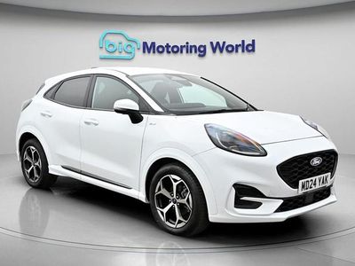 Begagnad Ford Puma ST-Line 123 HK (90 kW) 2024 Vit SUV