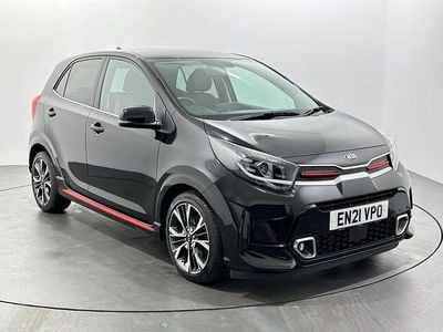 Black Used 2021 Kia Picanto GT-Line Hatchback | £10,340 (Good price)