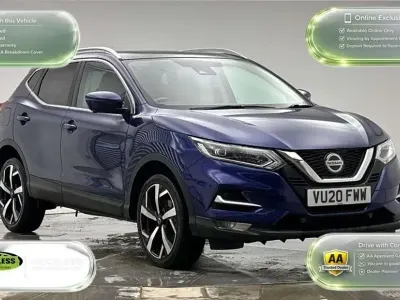 Used Nissan Qashqai Tekna 140 HP (102 kW) 2020 Blue SUV