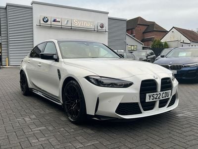White Used 2022 BMW M3 Competition Edition Sedan | £55,400 (Super price)