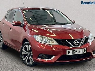Used Nissan Pulsar Tekna 116 HP (85 kW) 2016 Red Hatchback