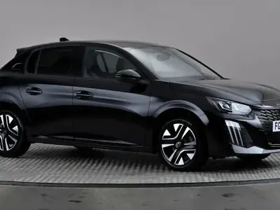 Used Peugeot 208 Allure 101 HP (74 kW) 2025 Black Hatchback