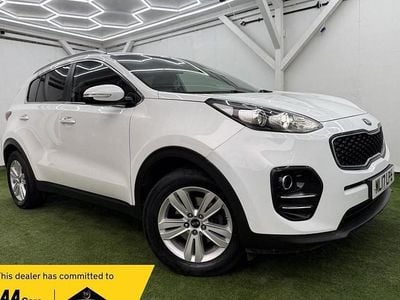 Used Kia Sportage 130 HP (95 kW) 2017 White SUV