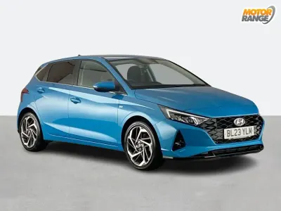 Used Hyundai i20 Premium 2023 Turquoise Hatchback