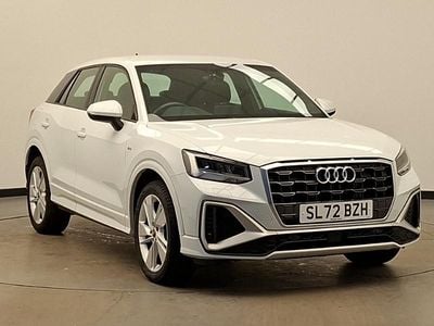 White Used 2022 Audi Q2 S-Line SUV | £19,498 (A bit pricey)