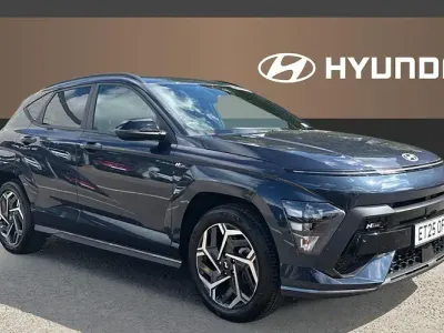 Used Hyundai Kona N Line 138 HP (101 kW) 2025 Blue SUV
