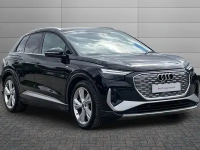 Used Audi Q4 e-tron S-Line 147 kW (201 HP) 2023 Black SUV