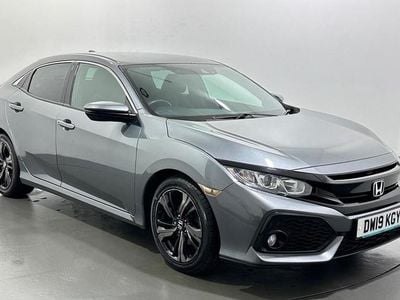 Grey Used 2019 Honda Civic SR Hatchback | £11,274 (Fair price)