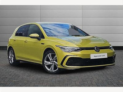 Used VW Golf VIII R-line 150 HP (110 kW) 2024 Lime yellow Hatchback