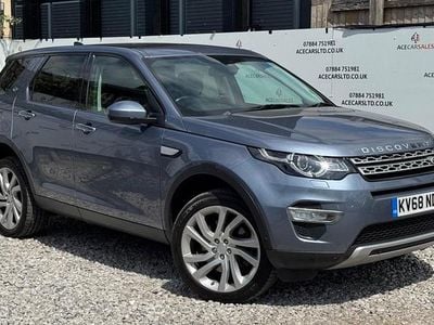 Blue Used 2018 Land Rover Discovery Sport HSE Luxury SUV | £13,995 (Fair price)