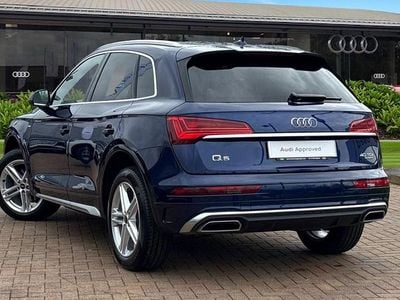 Used Audi Q5 S-Line 204 HP (150 kW) 2024 Blue SUV