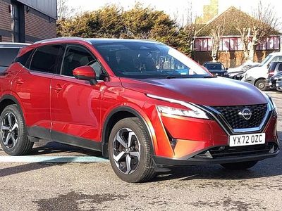 Red Used 2022 Nissan Qashqai N-Connecta SUV | £16,499 (Fair price)