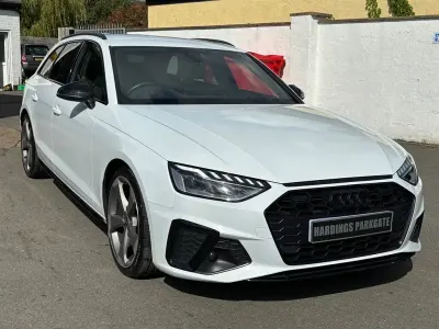 Used Audi A4 Black Edition 150 HP (110 kW) 2021 White Estate